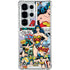 DC Comics Wonder Woman Comic Blast Galaxy S25 Ultra Clear Case